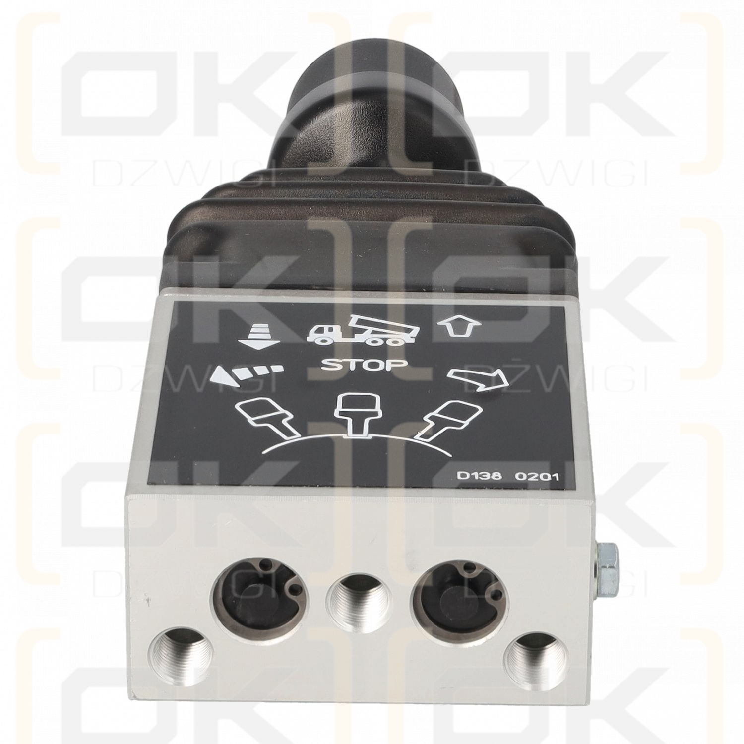 Pneumatic joystick for hooklift, skip loader, tipper BI